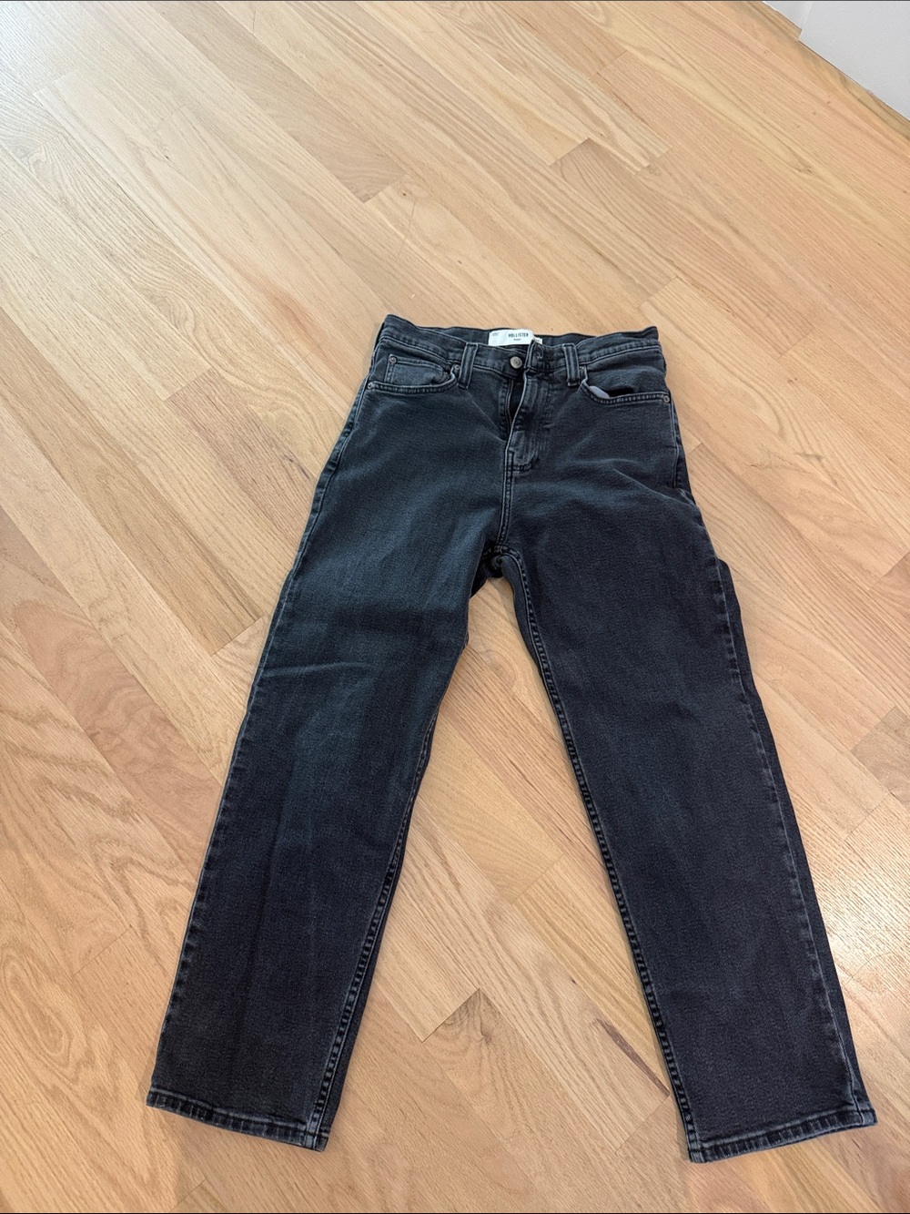 Hollister Men's Relaxed Jeans - Black Wash
